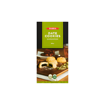 Tahira Date Cookies with Cardamom 260g – Traditional Middle Eastern Sweet